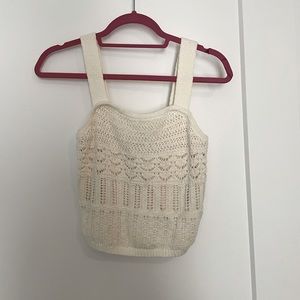 Abercrombie crochet tank